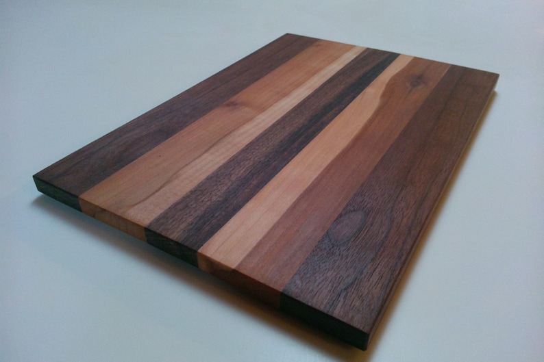 Wood Cutting Board, Walnut & Apple Wood Cutting Board, Appetizer Platter, Serving Tray/ SALE/ Use Promo Code/ SPRING24 image 2