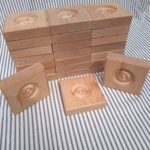 Rosettes, Wood Trim, Corner Blocks, Moulding, / SALE / Use Promo Codes / NOTOGOP