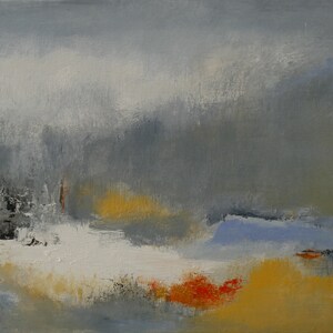 Peinture acrylique sur carton toilé 35x27 cm