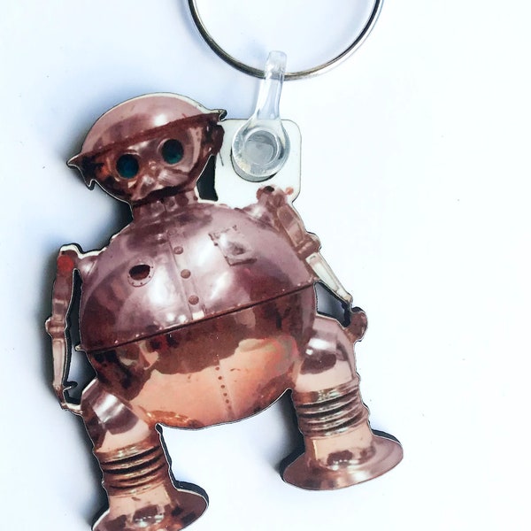 Tik-Tok Return To Oz keyring, pin badge and (new) large magnet. Can be Personalised.