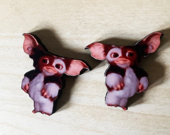 Gizmo Stud Earrings- Unique and Intricately Cut Gizmo earrings.