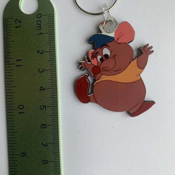 Gus Mouse - Cinderella keyring, pin badge and (new) large magnet. Can be Personalised.