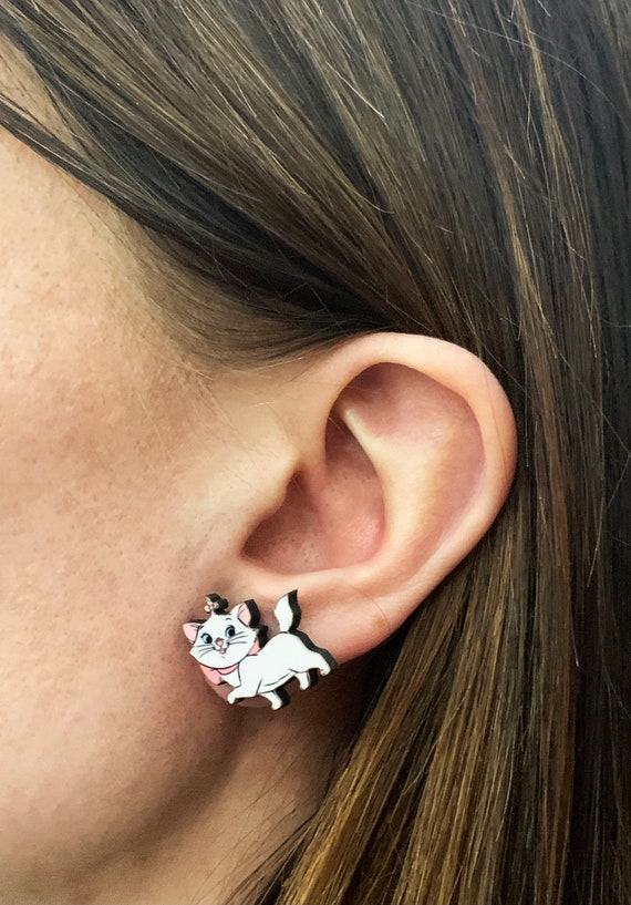 Aristocats earrings deals