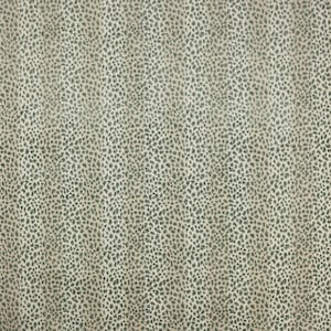 COWTAN & TOUT Exotic Ocelot Cotton Velvet Fabric 10 Yards Celadon