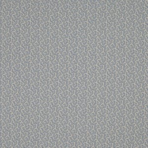 COLEFAX & FOWLER Scrolling Leaves Blythe Printed Fabric 10 Yards Blue