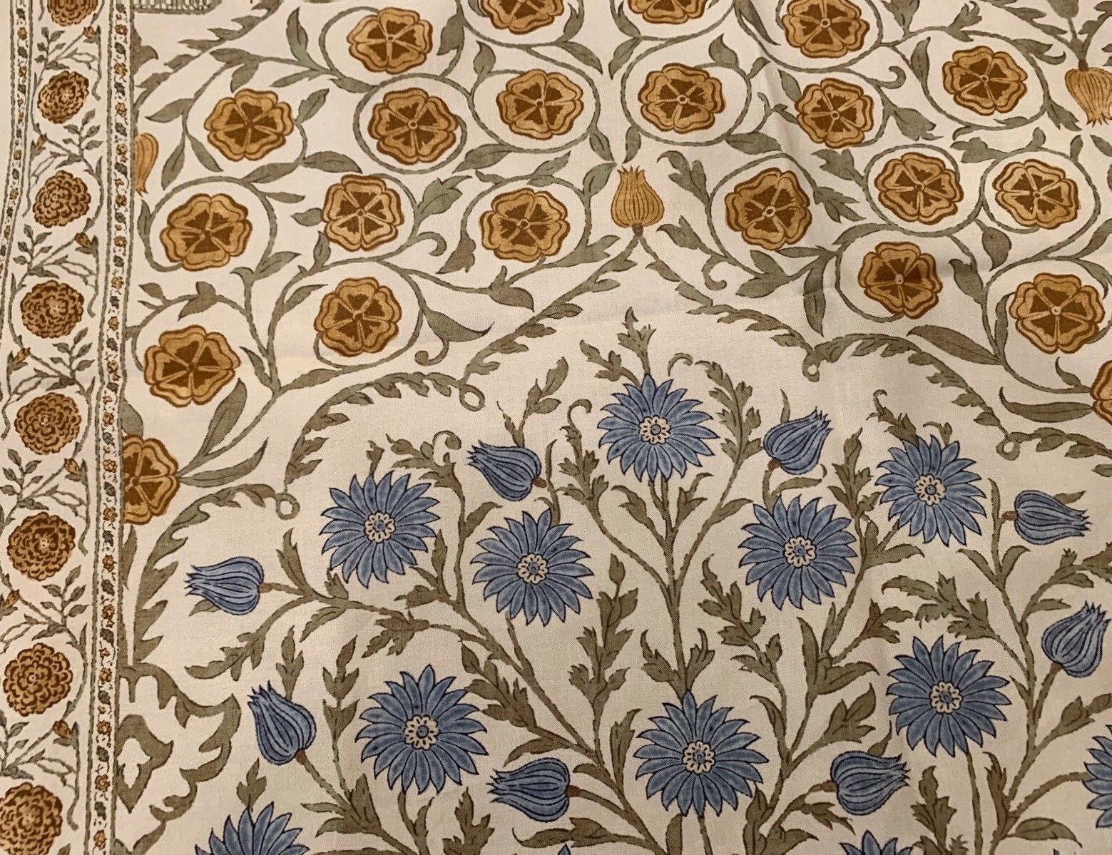 LEE JOFA OSCAR De La Renta Persian Topiary Fabric 10 Yards