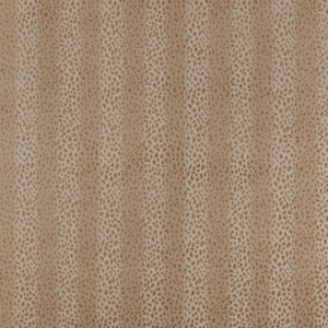COWTAN & TOUT Exotic Ocelot Cotton Velvet Fabric 10 Yards Ecru Beige
