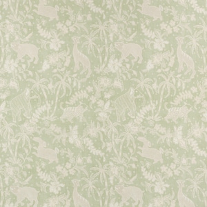 COWTAN & TOUT Indochine Chinoiserie LinenToile Fabric 10 Yards Willow