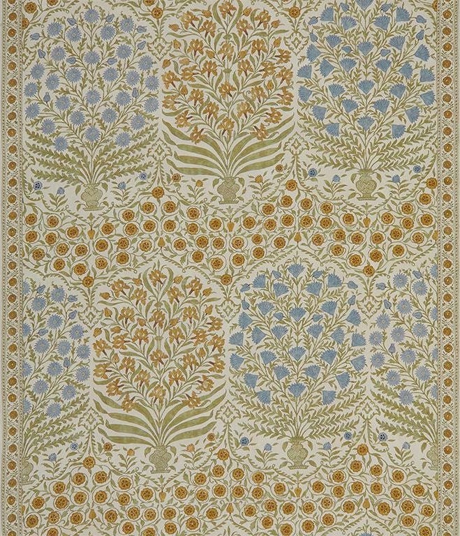 LEE JOFA OSCAR De La Renta Persian Topiary Fabric 10 Yards