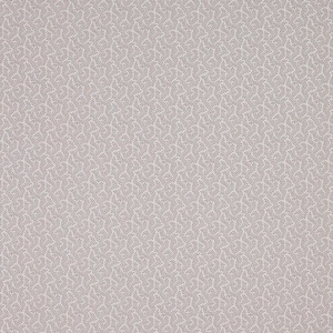 COLEFAX & FOWLER Scrolling Leaves Blythe Printed Fabric 10 Yards Silver