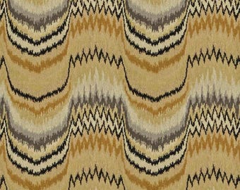 CLARENCE HOUSE Fitzgerald Flamestitch Grospoint Velvet Upholstery