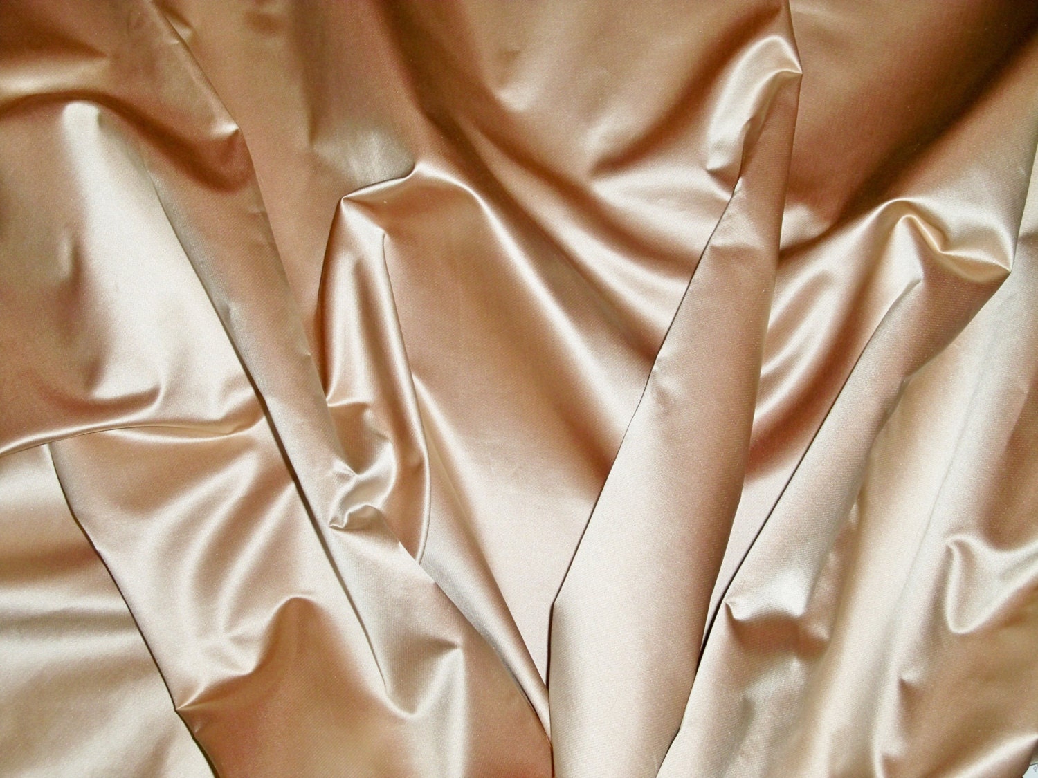 SILK LOOM Inc SHANTELLE Silk Satin Cotton Fabric 2 Yard Etsy