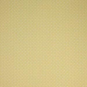 COLEFAX & FOWLER Oak Leaf Trellis Linen Print Fabric 10 Yards Yellow