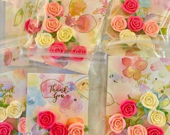 Rose Garden, button covers