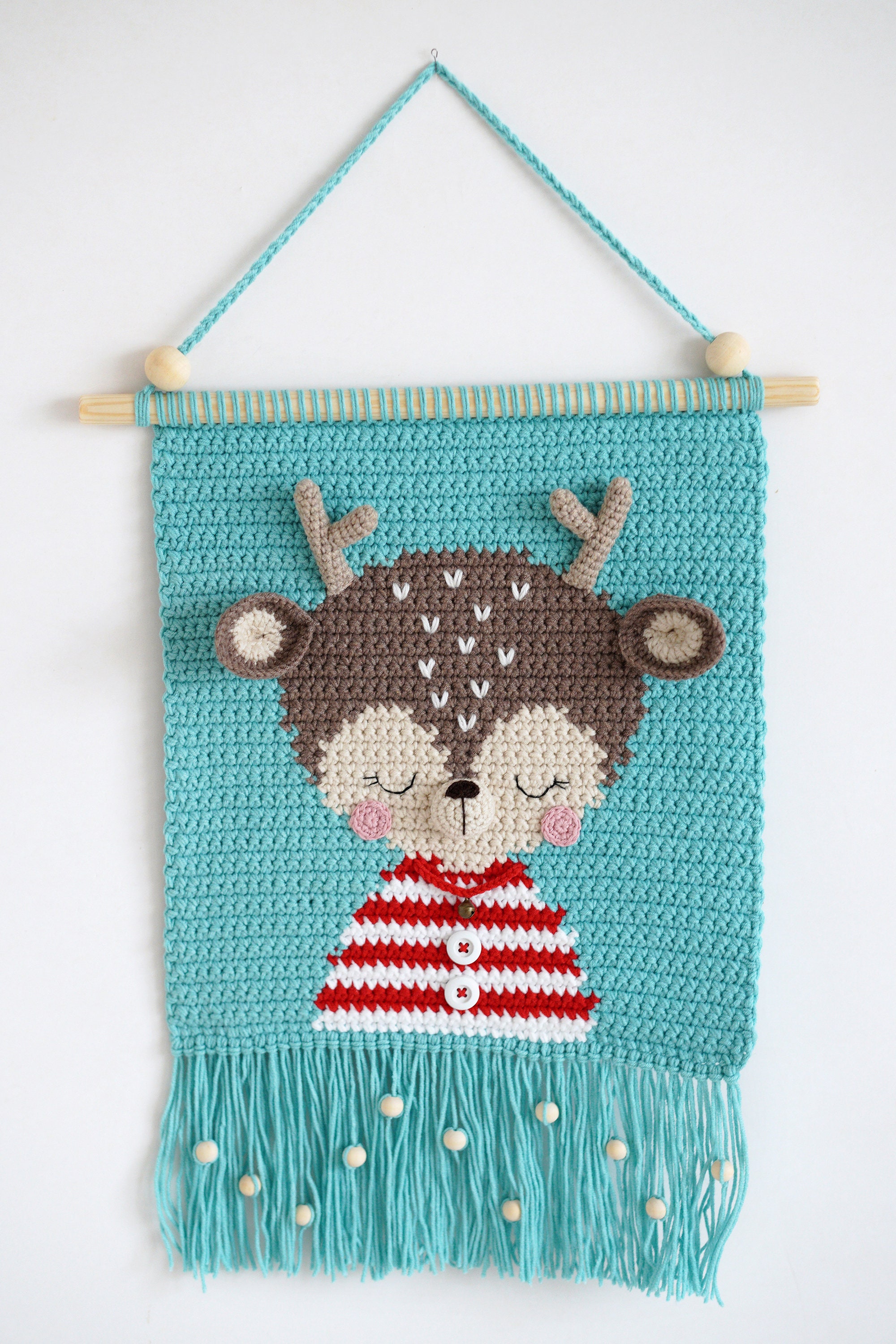 Crochet Wall Hanging PDF Pattern Wall Hanging Pattern Etsy