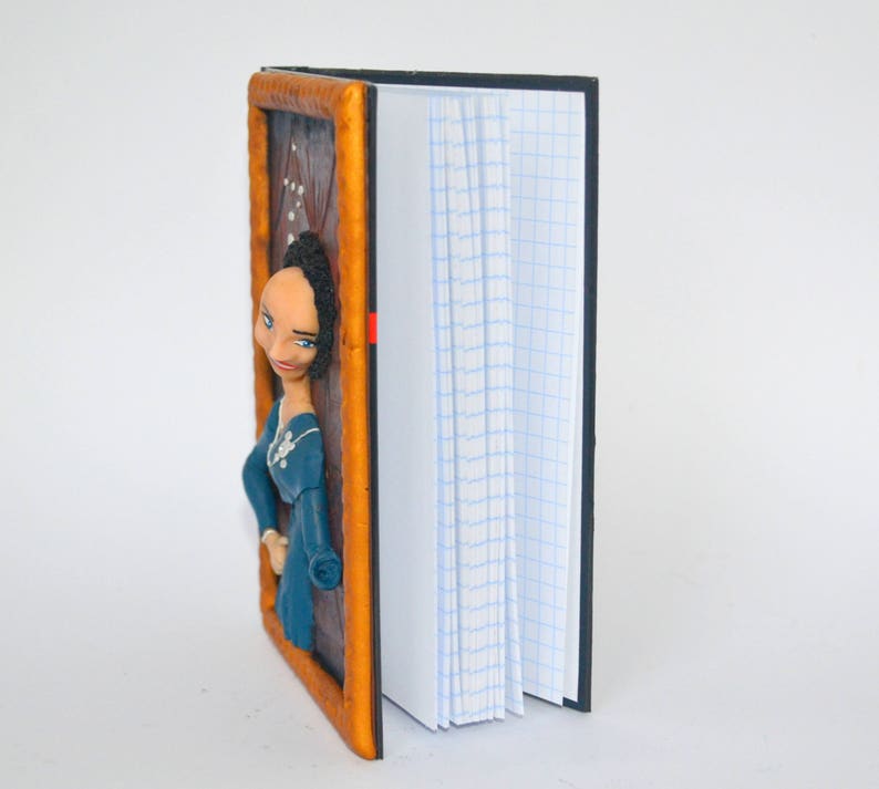 FRIENDS tv show journal Gladys painting polymer clay Etsy