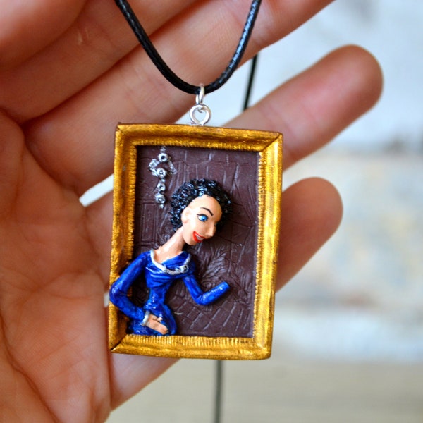 Gladys Friends Painting Etsy