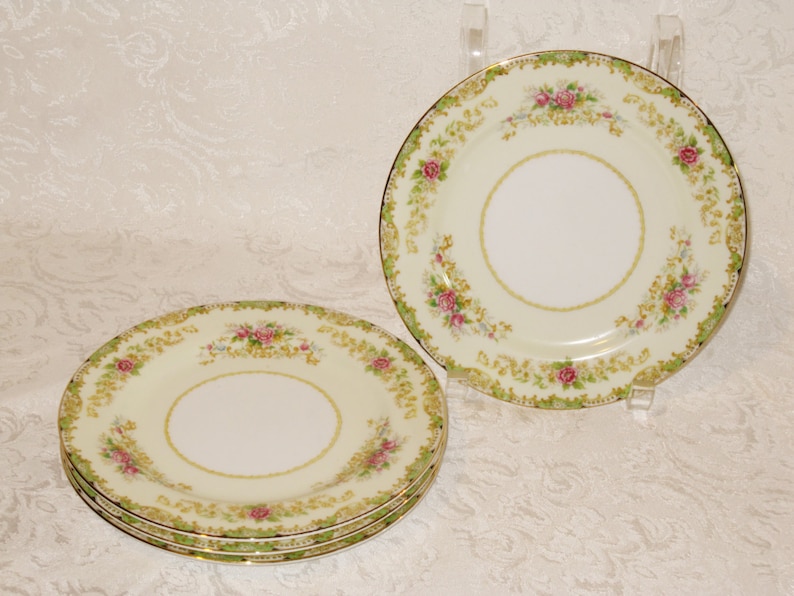 1930's Vintage China Noritake China N91 M Japan 4 Lot Etsy