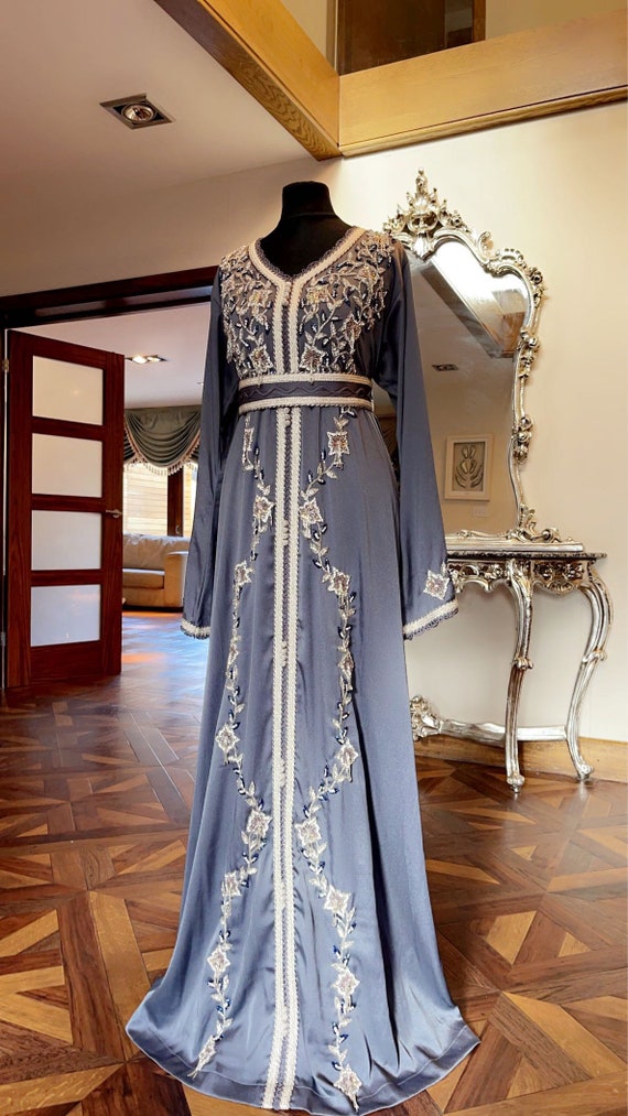kaftan dress design 2023 Latest Kaftan Gown Styles for Ladies in 2023 and 2024 - Kaybee Fashion Styles