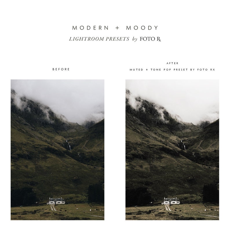 Modern Moody Lightroom Presets image 7