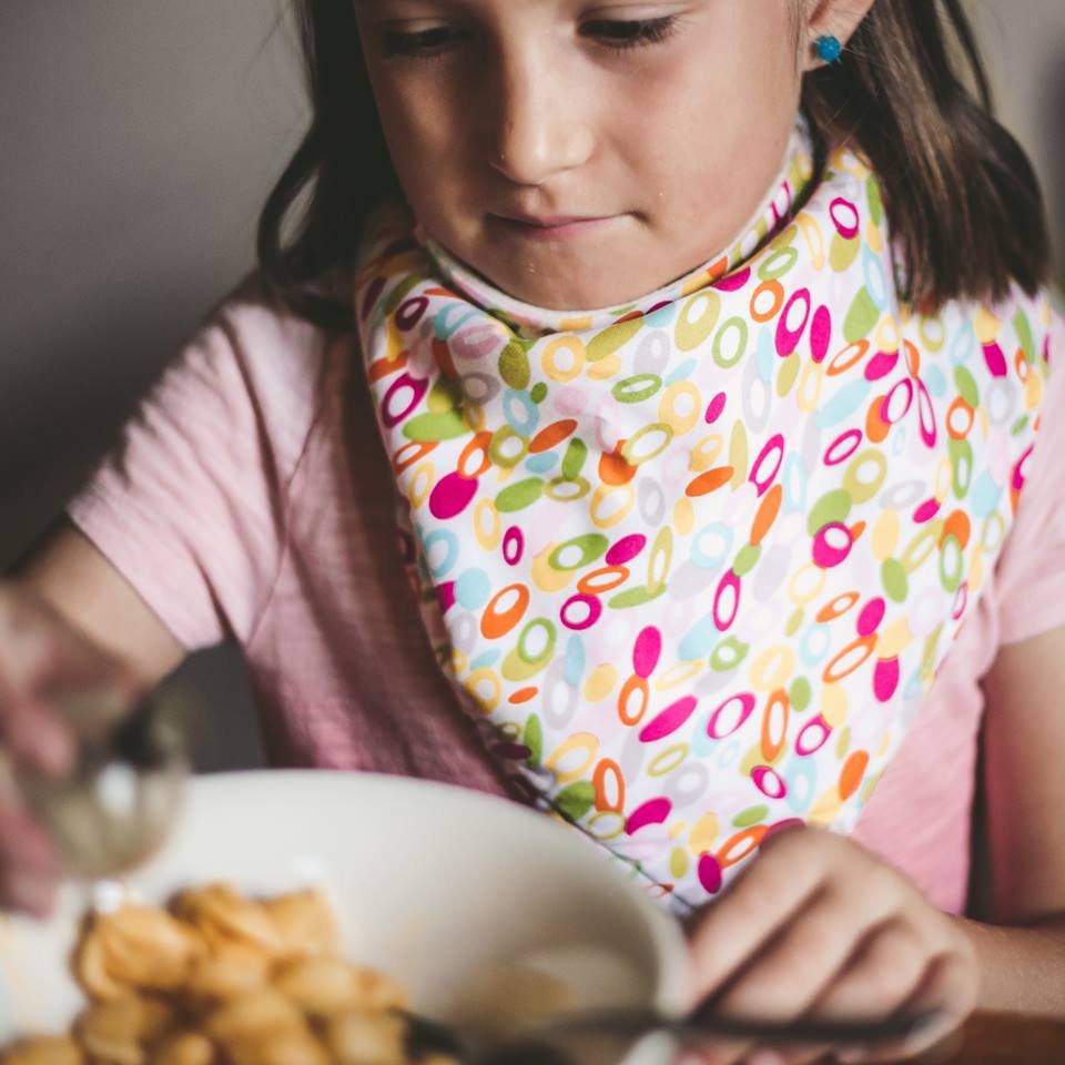 Bandana Bib Drool Bib Special Needs Scarf Adult Bib