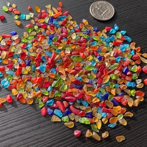 4-5mm red green yellow blue orange smooth tumbled glass mini tumbled sea glass red smooth tumbled sea glass chips sea glass bulk