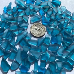 blue glass smooth tumbled glass Blue 10-18mm Blue sea glass blue sea glass crafts sea glass jewelry glass blue tumbled glass bulk