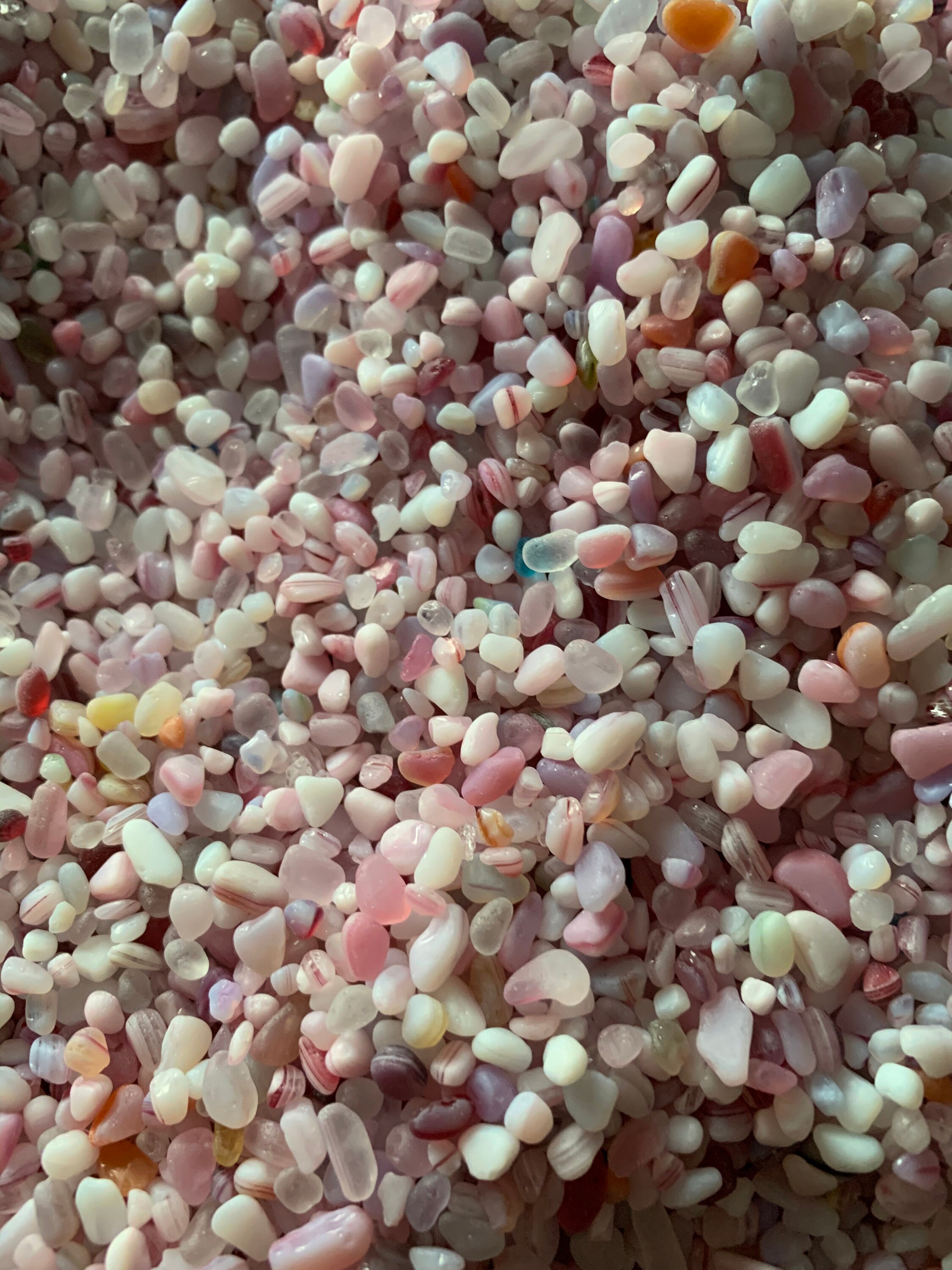 25mm Mini Glass Pink Glass Stones Pink Super Tiny Sea Glass Etsy Canada
