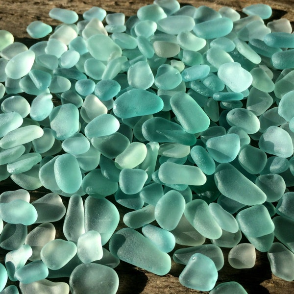 Tiny seafoam teal green sea glass blue sea glass bulk sea glass blue 10-15mm 0.4"-0.6" aqua sea glass lot sea glass lot