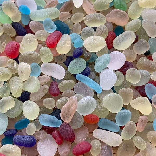 Mix Colors Sea glass Stones very tiny 4-10mm sea glass bulk seaglass lot