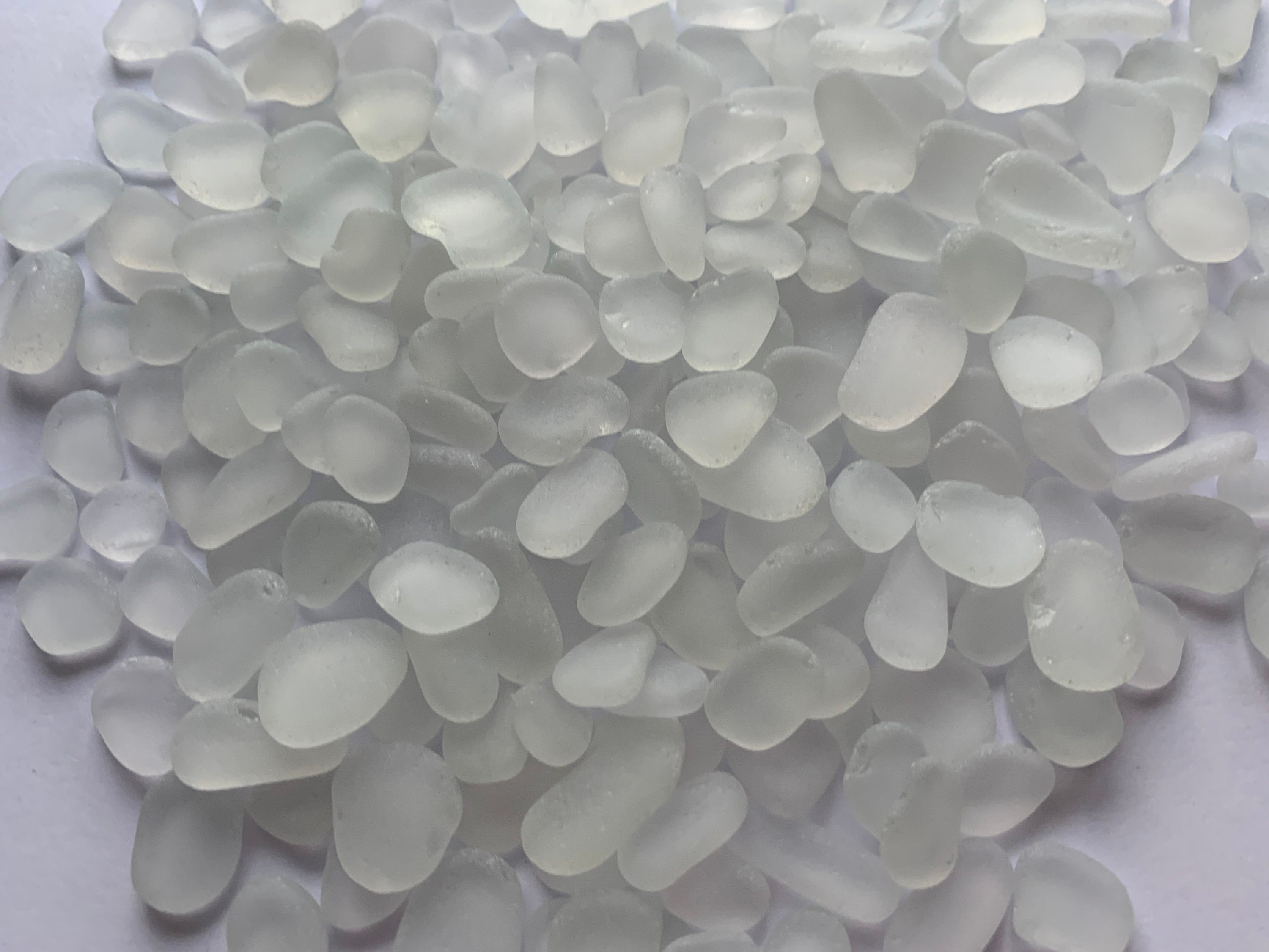 10-15mm Tiny Small Clear White Sea Glass White Clear - Etsy