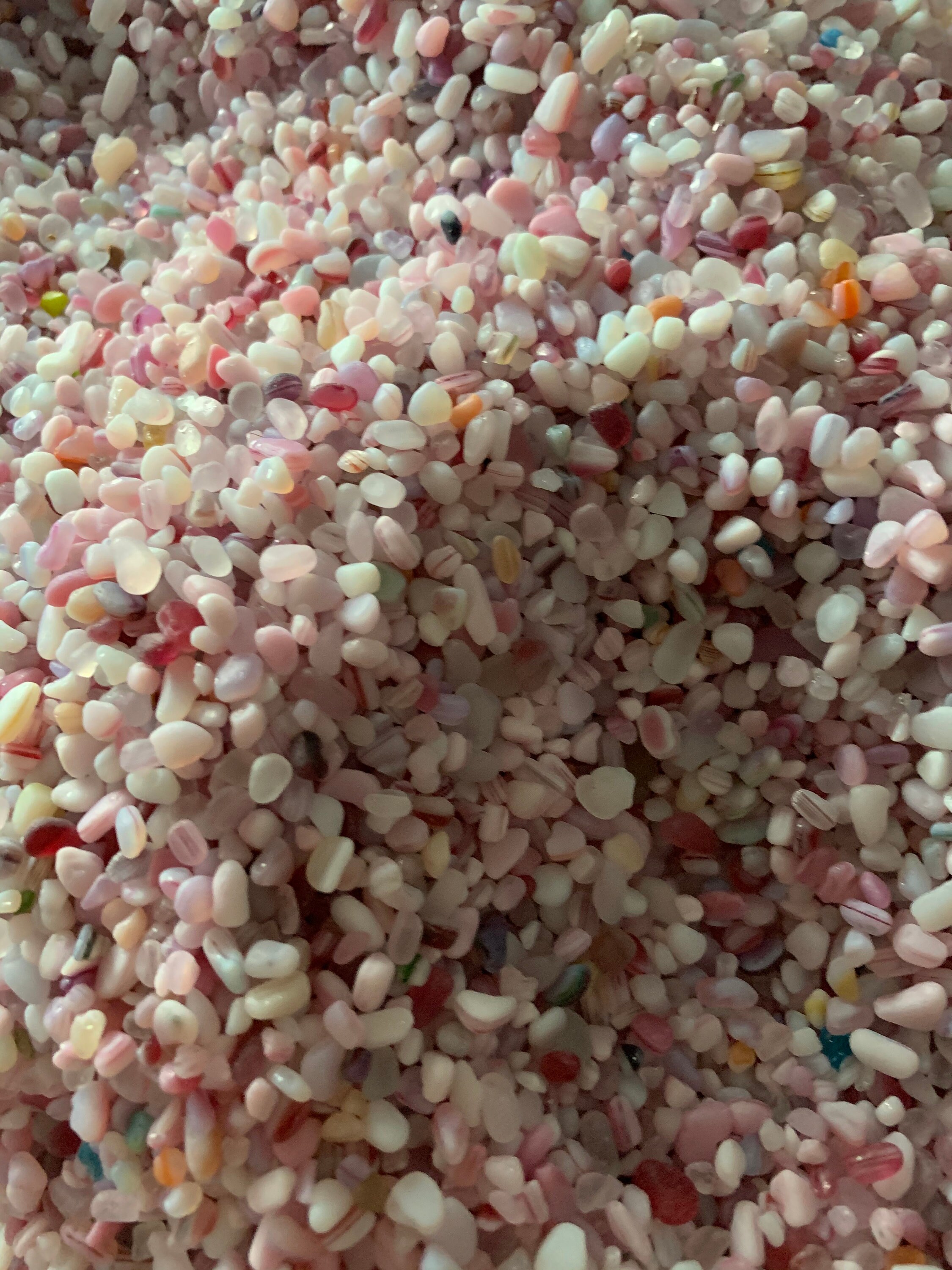 25mm Mini Glass Pink Glass Stones Pink Super Tiny Sea Glass Etsy Canada