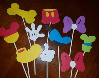 Mickey Mouse inspired Cupcake Toppers