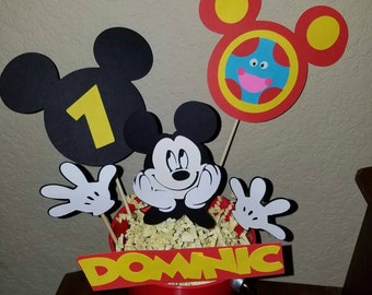 Mickey Mouse Clubhouse inspired Centerpieces