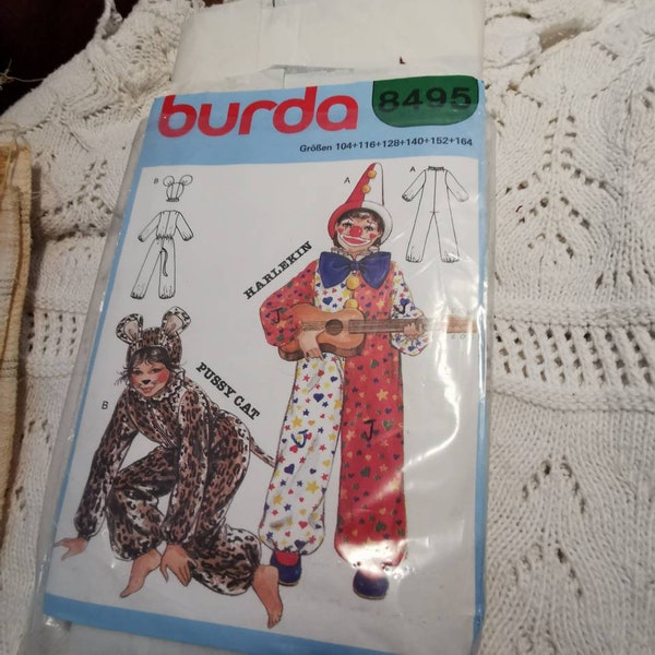 Burda Patron couture déguisement enfant