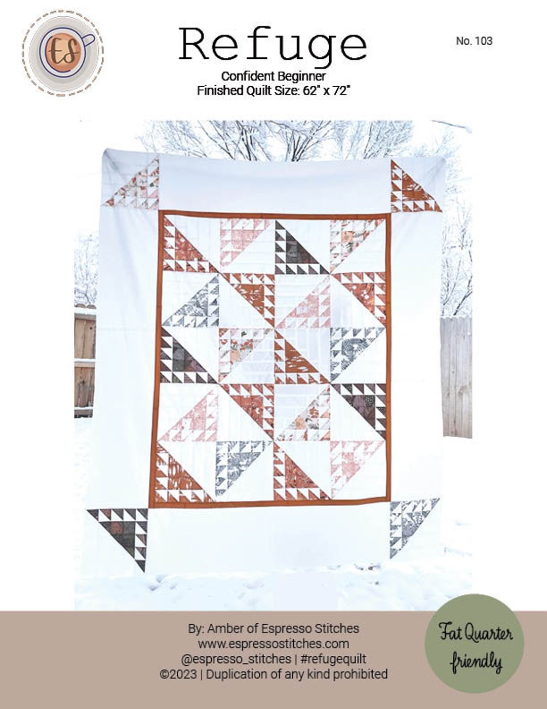 Refuge Quilt Pattern Etsy