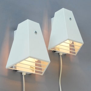 2  X  ELIDUS Wall Lamps Hans Agne JAKOBSSON Sweden Mid Century 50s 60s 70s