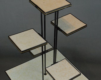 1950s PLANTSTAND Mid Century Danish Modern Plant Stand Vintage Eames 60s 70s Era