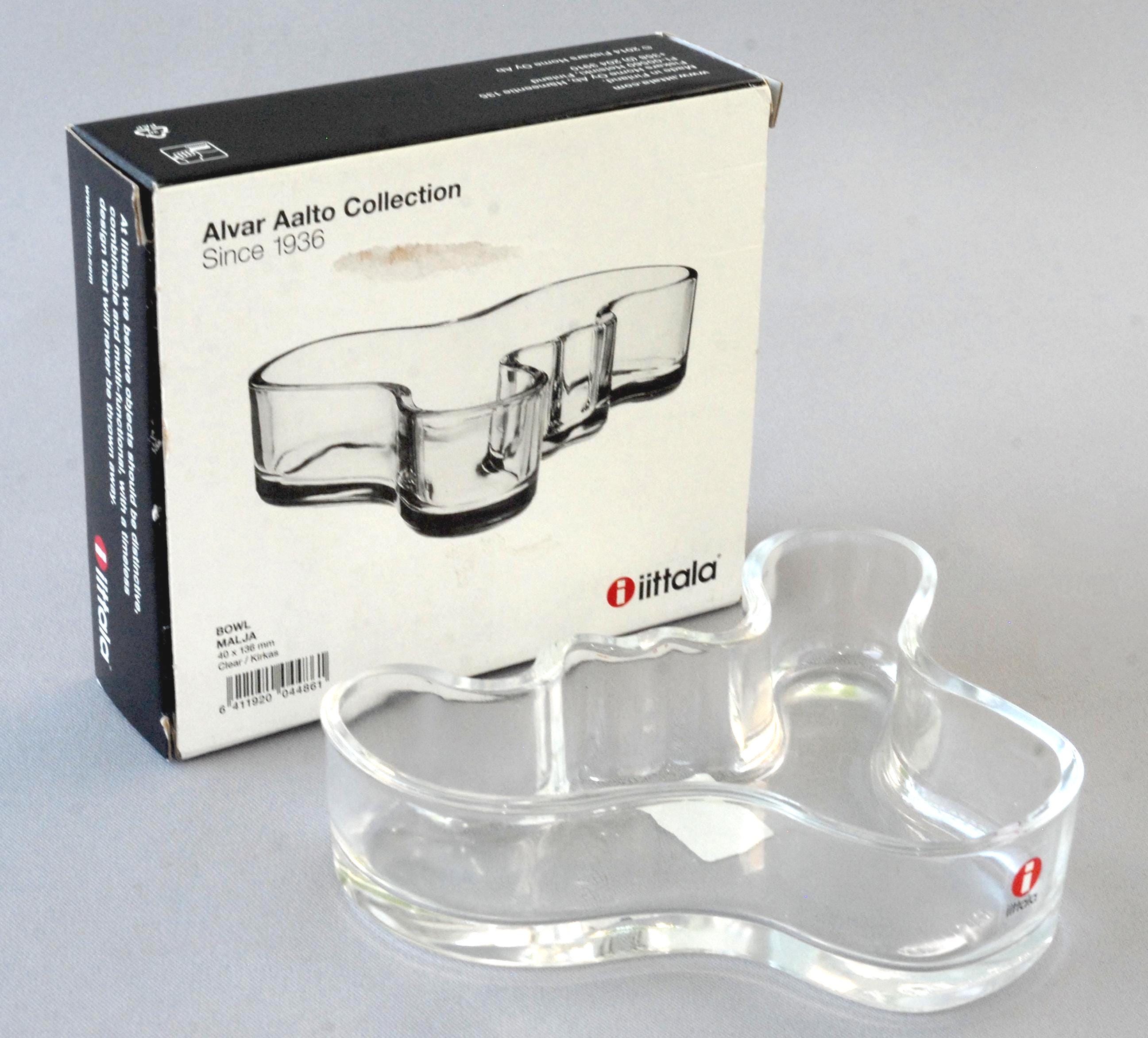 AALTO ALVAR Aalto ボウル iittata フィンランド スカンジナビアガラス 