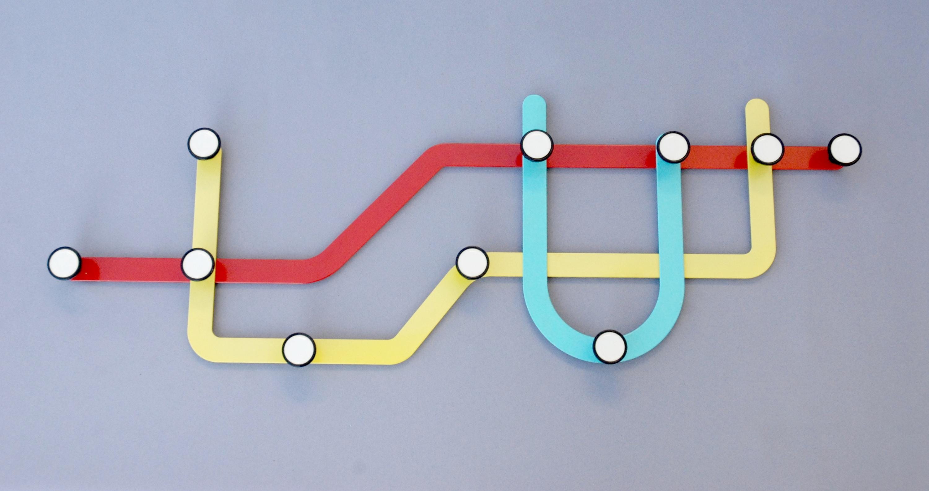 UMBRA Subway Hanger Coat Rack by ALAN WISNIEWSK Modernism Design