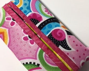 Tissue Holder - Modern Bright Pink