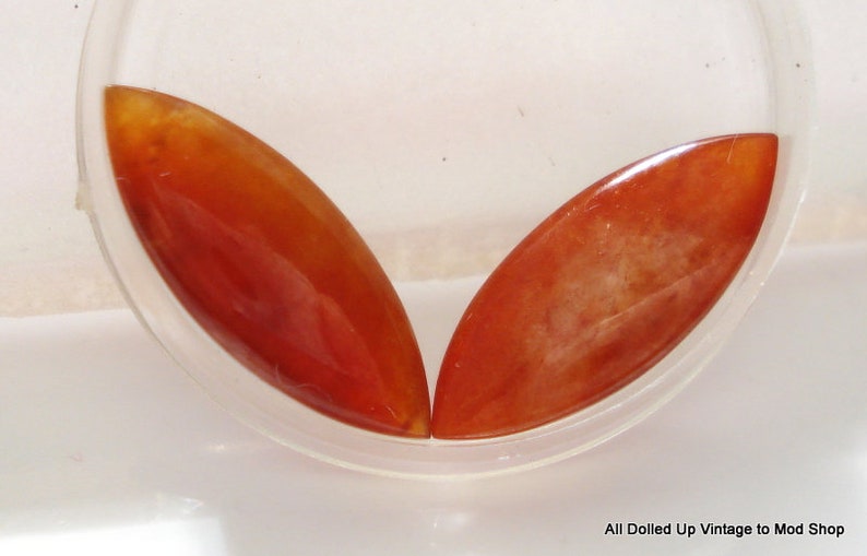 approx. 8x19.5mm RED JADEITE JADE Marquise Cabochon S A L E 75/% Off!!