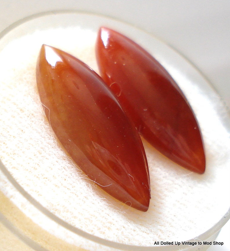 approx. 8x19.5mm RED JADEITE JADE Marquise Cabochon S A L E 75/% Off!!