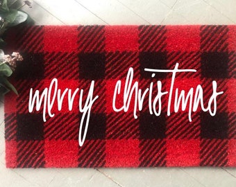 Merry Christmas|Doormat