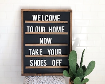 Letter Board Wood Sign Set|3D|All Wood