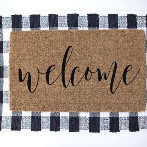 Doormat Mat Door Mat Custom Doormat Housewarming Etsy