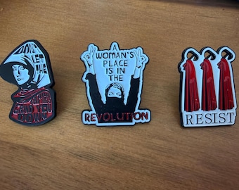 Women’s Rights Feminist Enamel Pin
