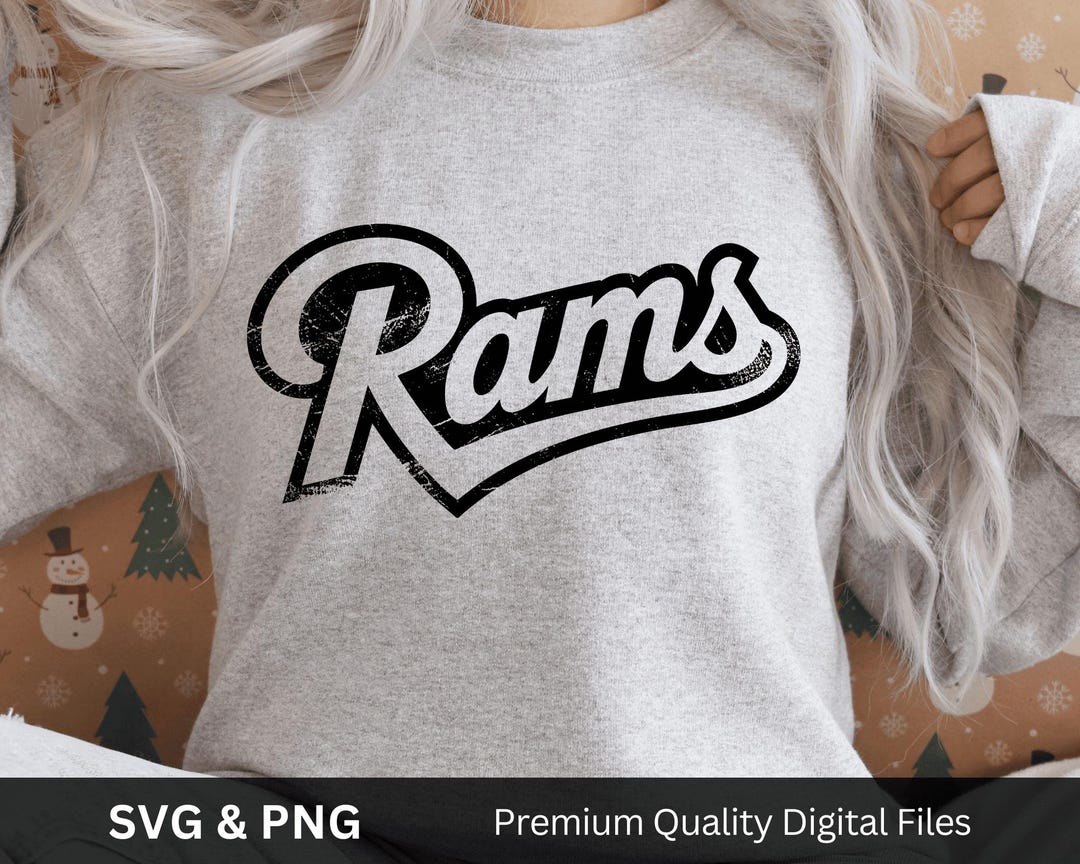 Retro Rams Png, Sublimationsdesign, Rams Stolz SVG, Rams Maskottchen ...