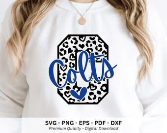 Colts Svg, Colts Png Files, Colts Baseball Football Basketball Soccer School Mascot Shirt Png, Sublimation Design, Digital Download