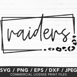 Raiders Svg Digital Download, Cricut Svg, Team Mascot Svg, School Spirit svg, Raiders Mascot Svg, Raiders Png, Football Mom Svg
